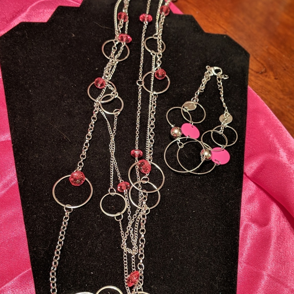Bracelet and necklace